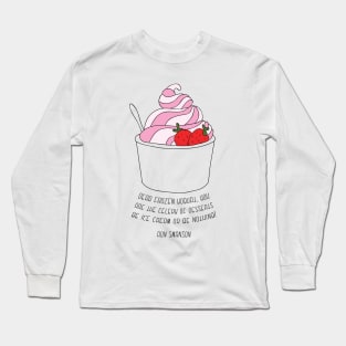 Frozen Yogurt Long Sleeve T-Shirt